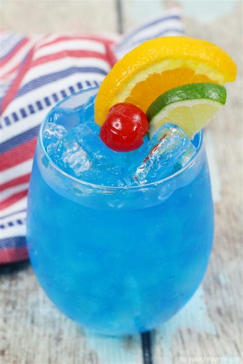 Tropical Blue Cocktail Blue Rumba
