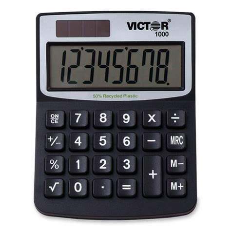 Victor Technology Business Desktop Display Calculator 1190 Vct1190