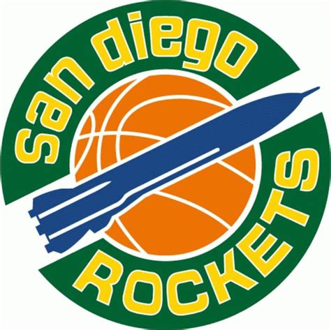San Diego Rockets Logo 1967 To 1971 Logo Basketball Sports Team
