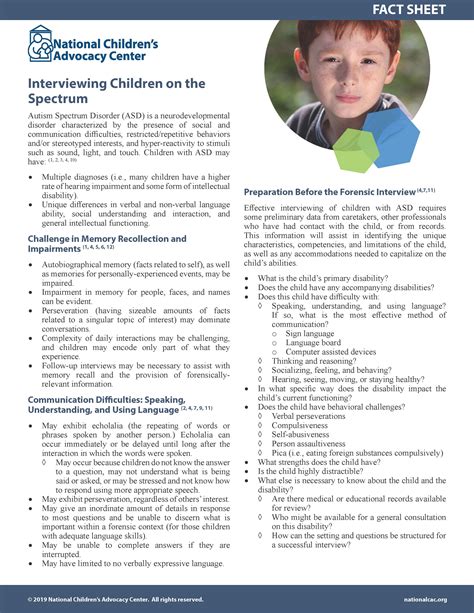 Ncac Fact Sheets Child Abuse Library Online