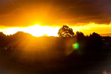 Took This Photo Of The Sunset Last Night Rpics