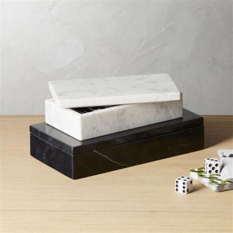 Shop Marble Boxes Marble Storage Box Stores Knick Knacks And The Like