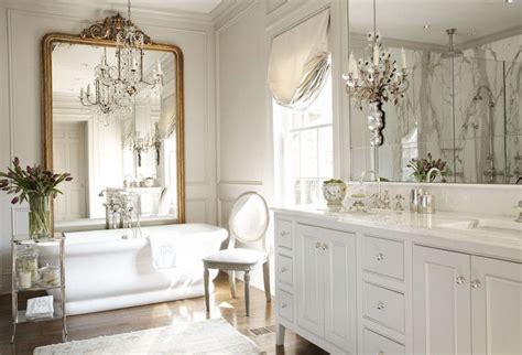 French country bathroom decor from alibaba.com are available with direct delivery to your doorstep. French master bathroom features a white double washstand ...