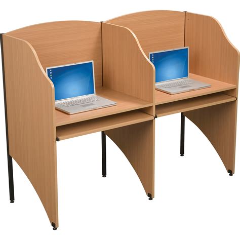 Mooreco Double Desk With Partition