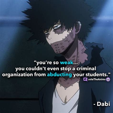 5 Sinister Dabi Quotes Protection Quotes Quotes Inspirational Deep