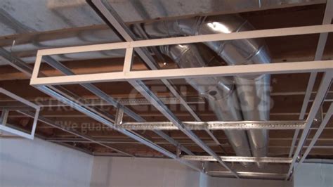 Build Basic Suspended Ceiling Drops Drop Ceilings Installation How To