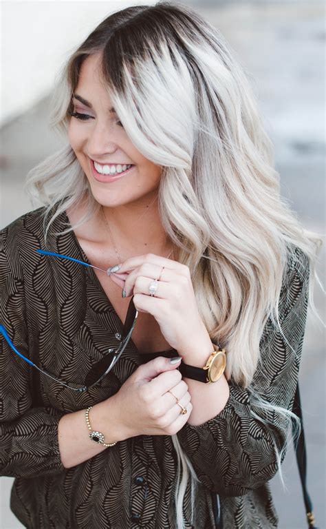 cara loren time matters blonde hair with roots hair styles dark roots blonde hair