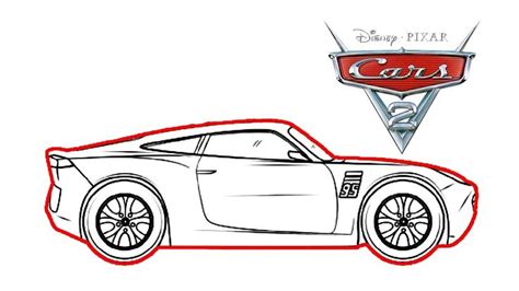 Print lightning mcqueen and other cartoon characters coloring pages and give your child wonderful moments in the world of creativity. Disney pixar cars 2 - How to draw and coloring lightning ...