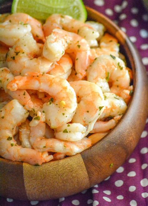 Cooked medium fresh shrimp, shelled and deveined but with tails left on or 1 1/2 lbs. Copy Cat Costco Cilantro Lime Shrimp - 4 Sons 'R' Us ...