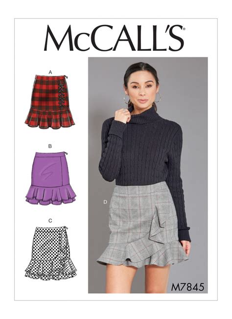 M7845 Misses Skirts Textillia