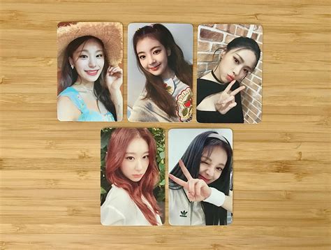 Itzy Photocard Set Unofficial Kpop Photocards Etsy