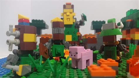 Barakoa Lego Minecraft Mowzies Mobs Stop Motion Youtube