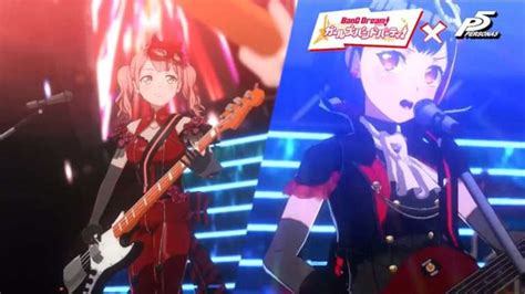 Bang Dream Girls Band Party 3d Live Mode To Feature Persona 5