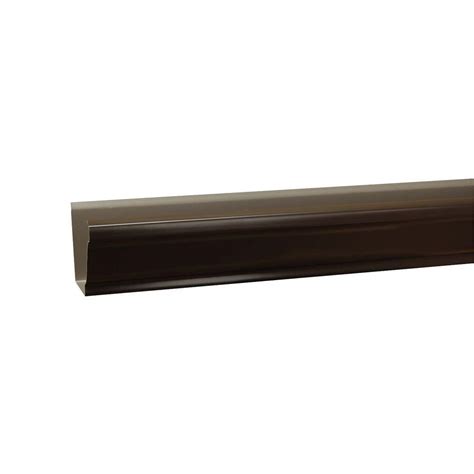 Amerimax Home Products 5 In X 10 Ft K Style Musket Brown Aluminum