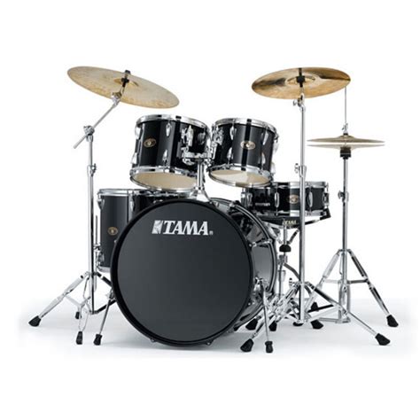 Disc Tama Imperialstar 22 American Fusion Drum Kit Hairline Black