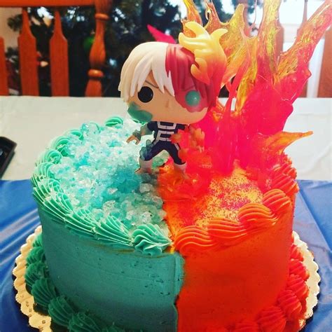 Todoroki Cake My Hero Academia Cake Boku No Hero Academia Cake Anime