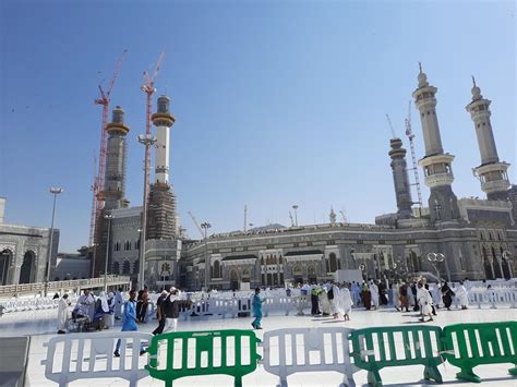 La Meca Saudi Arabia Ene 2023 Hermosa Fuera De Ver De Masjid