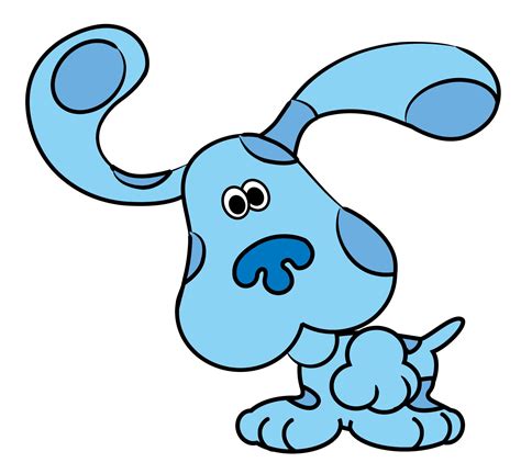 Draw Blue From Blues Clues With Images Blue Drawings Dog Drawing