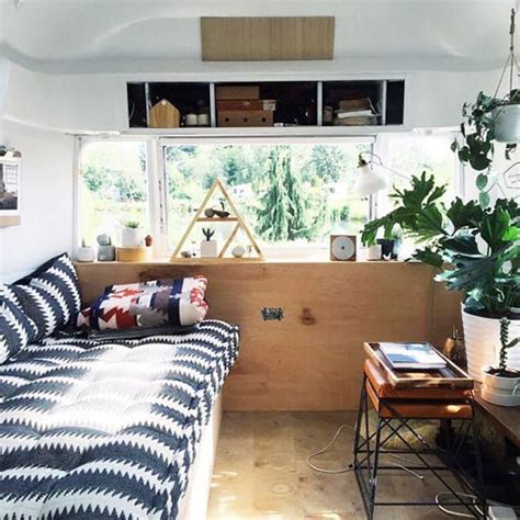 Dreamiest Rustic Camper Remodels Small Space