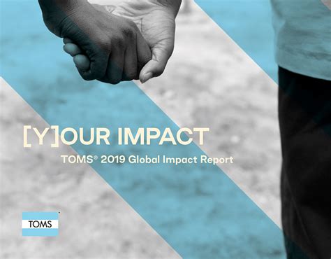 Toms Impact Report On Behance