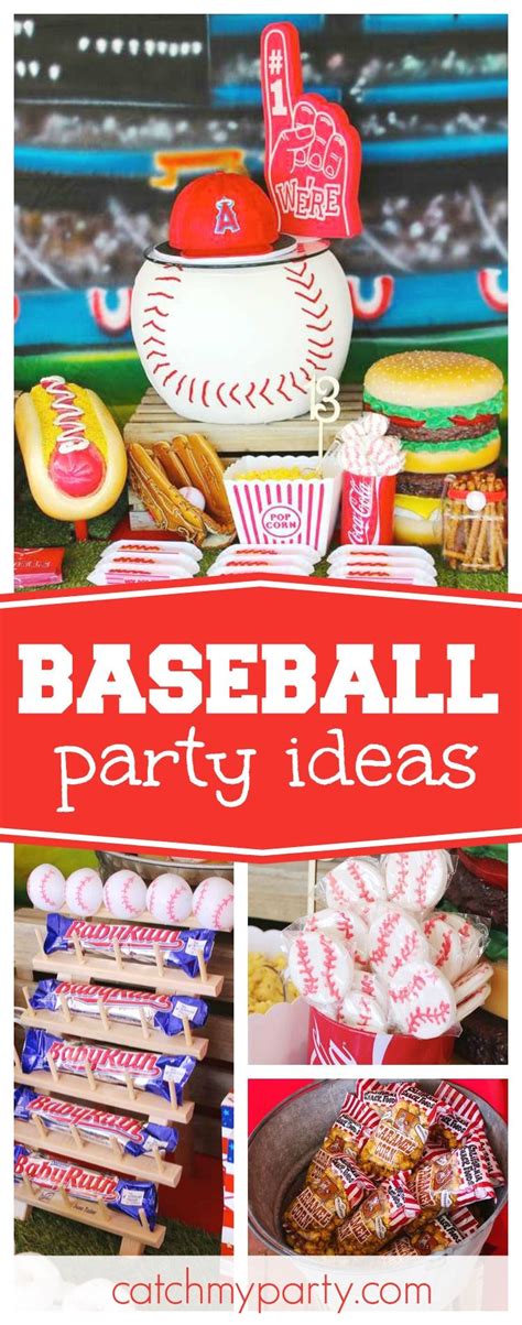 Baseball Birthday Take Me Out To The Ball Game Catch My Party