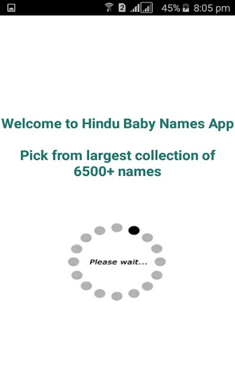 Hindu Baby Names And Meaningsappstore For Android