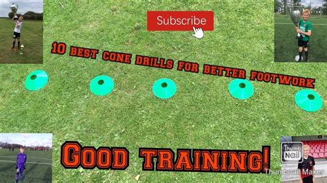 Best Cone Drills For Better Footwork Youtube