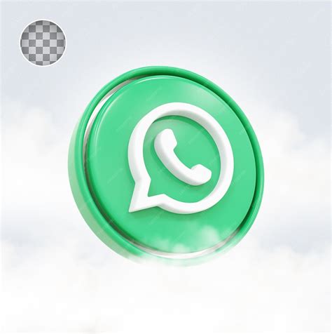Premium Psd Whatsapp Icon 3d