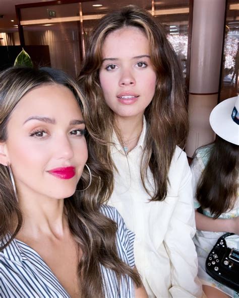 Ny Post Jessica Alba And Her 15 Year Old Daughter Honor Look Like Twins At 2023 French Open