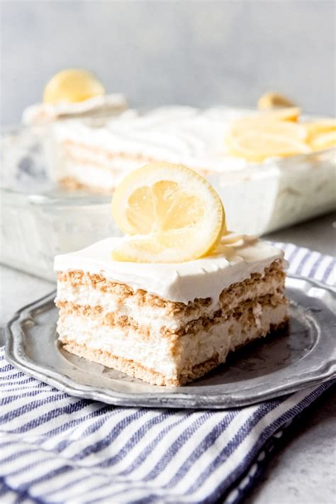 Easy Lemon Icebox Cake
