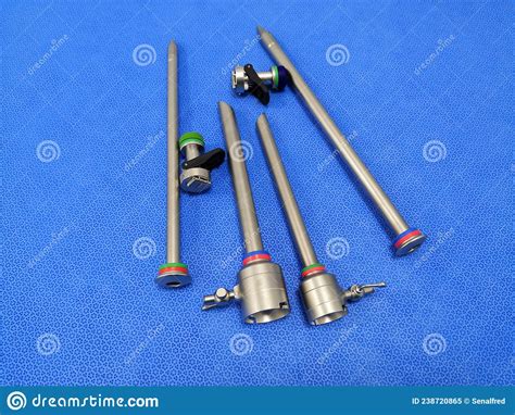 Reusable Laparoscopic Surgical Trocar With Cannula Stock Image Image