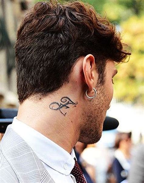 Neck is a visible part of the body. 35 Cool And Stylish Small Neck Tattoos For Guys | | FashionLookStyle