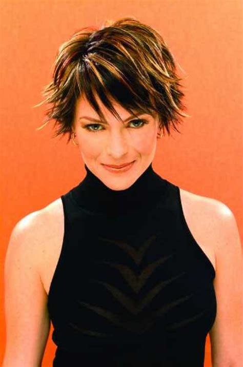 Picture Gallery Of Short Razor Cut Hairstyles Bellatory