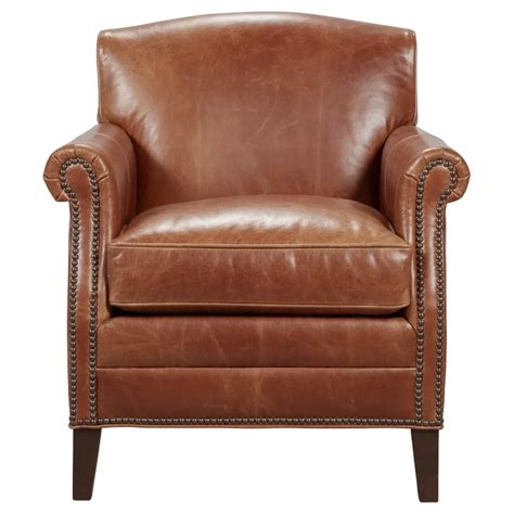 Fairfield Chair Dresden Genuine Leather Club Chair Perigold Club