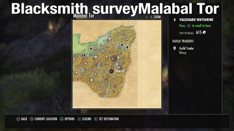 Blacksmith Survey Malabal Tor Location YouTube