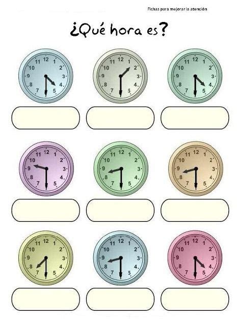 Search the world's information, including webpages, images, videos and more. ¿Qué hora es? Ejercicio 3 | Spanish--Time | Pinterest ...