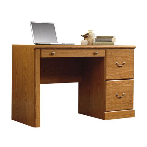 Assembling these desks can be a challenge if you've never done it before. (Set of 7) Sauder Orchard Hills Computer Desk, Carolina ...
