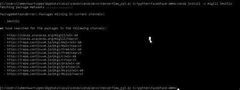 Python Installing Imutils In Windows 10 With Python 36 Itecnote