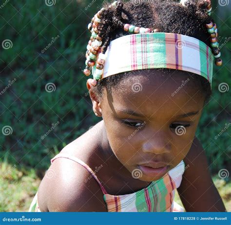 haitian girl royalty free stock image 17818228