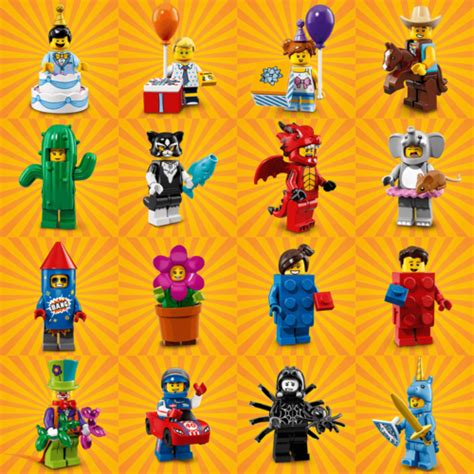 Lego Series 18 Minifigures Choose Your Re Sealed Party Mascot Cmf Figure 71021 Ebay