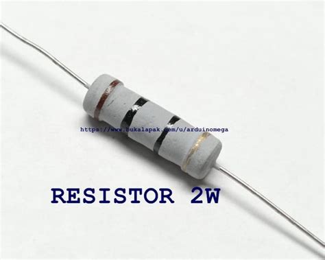 Jual R Resistor 2w 2watt 10r 10 Ohm 10r 10ohm 2 Watt Toleransi 5persen