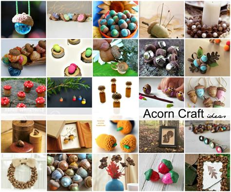Acorn Craft Ideas 1 The Idea Room