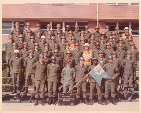 Fort Leonard Wood Mo 1974fort Leonard Woode 3 31st Platoon The