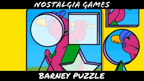 Nostalgia Games Pbs Barney Puzzle Youtube