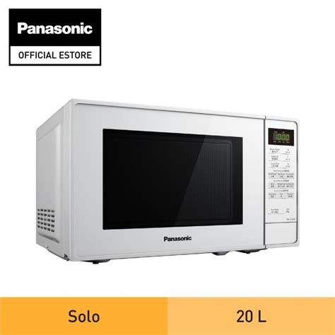 Panasonic Nn St25jwypq 20l Solo Microwave Oven Lazada Singapore