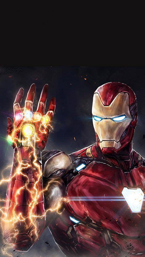 Iron Man Snap Infinity Stones Iphone Wallpaper Iphone Wallpapers