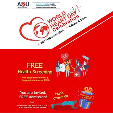 There are different health screening packages offered by columbia asia hospital. World Heart Day Celebration | Columbia Asia Hospital ...