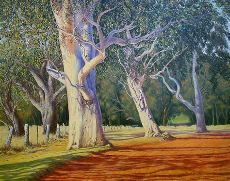 Retrospective Australian Landscape Oil Paintings By