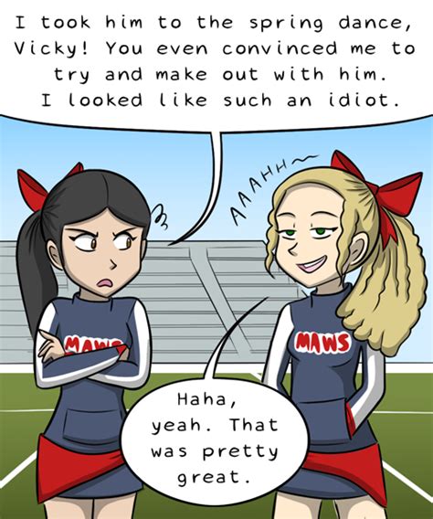 Cheerleader Pranks Katraccoon Comics