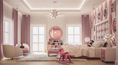 Kitchen cabinetry works well in girl's bedroom designs. Attractive Girls Bedroom Decorating Ideas With Beautiful ...